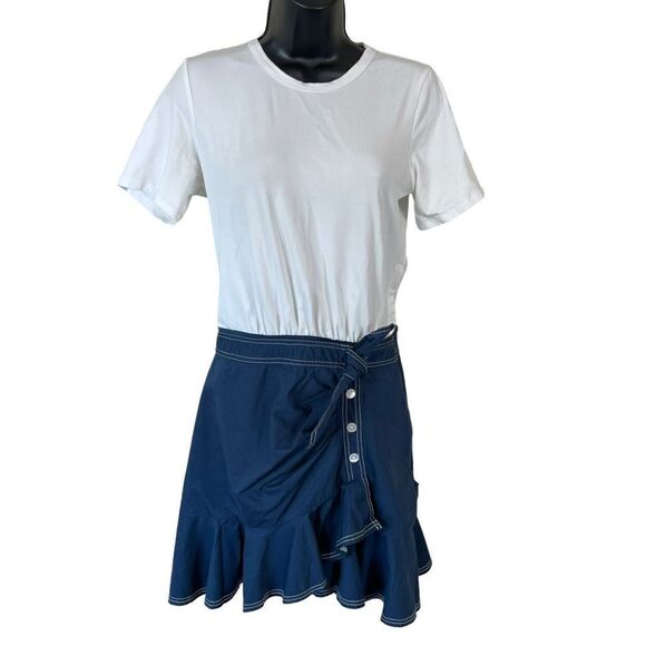 Veronica Beard Bari Combo Dress - Picture 1 of 16